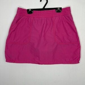 Columbia Bright Pink Contrasting Stitching Mini Skort